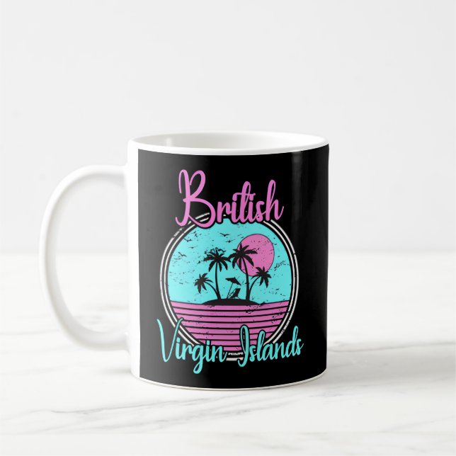 Taza De Café Islas Vírgenes Británicas Viajes O (Izquierda)