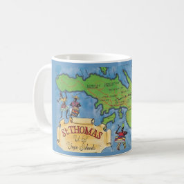 Taza De Café Islas Vírgenes de Santo Tomás