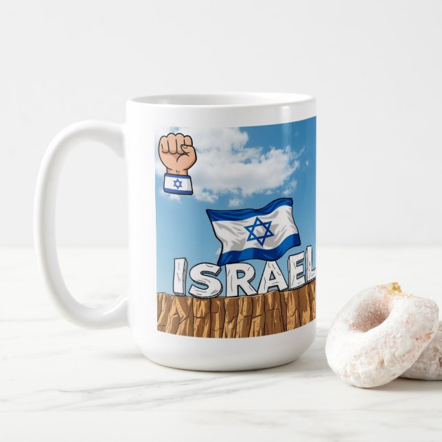 Taza De Café Israel  (Con donut)
