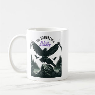 Taza De Café It Has History – Crow Forest Scene