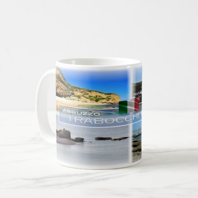 Taza De Café IT Italia - Abruzzo - (Anverso izquierdo)