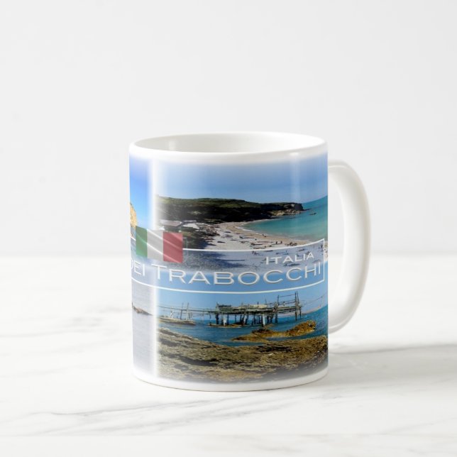 Taza De Café IT Italia - Abruzzo - Costa dei Trabocchi - (Anverso derecho)