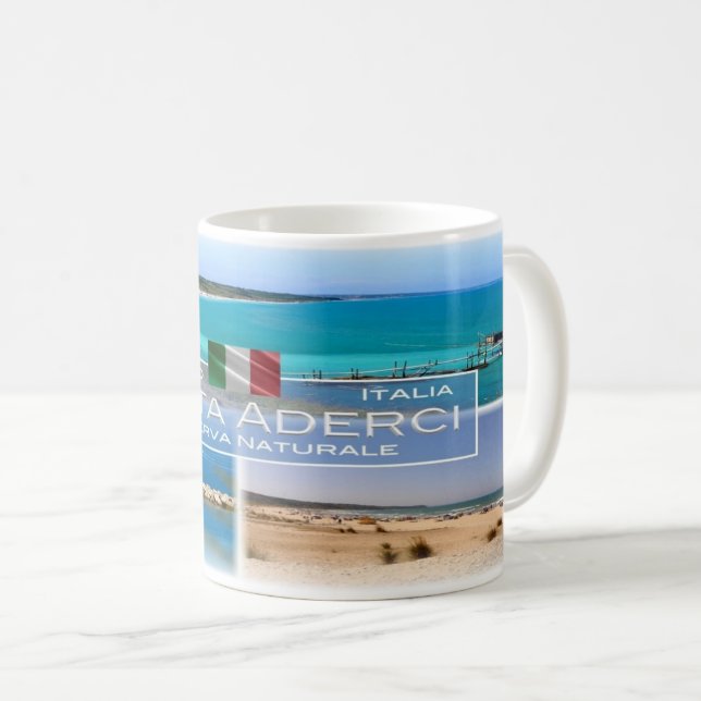 Taza De Café IT Italia - Abruzzo - Punta Aderci - (Anverso derecho)