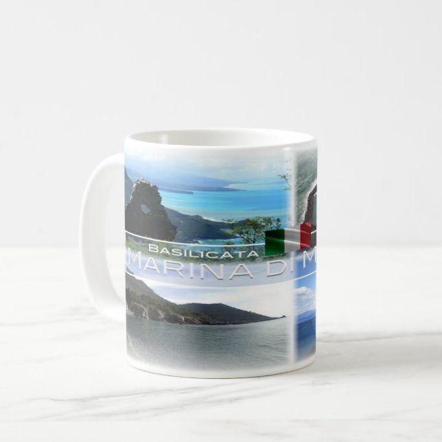 Taza De Café IT Italia - Basilicata - Marina di Maratea (Anverso izquierdo)