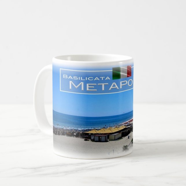 Taza De Café IT Italia - Basilicata - Metaponto - (Anverso izquierdo)