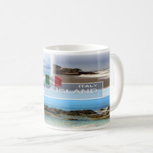 Taza De Café IT Italia - Calabria - Diamante Y Cirella Island
