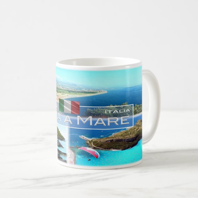 Taza De Café IT Italia - Calabria - Praia a Mare - (Anverso derecho)