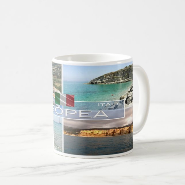 Taza De Café IT Italia - Calabria - Tropea - (Anverso derecho)