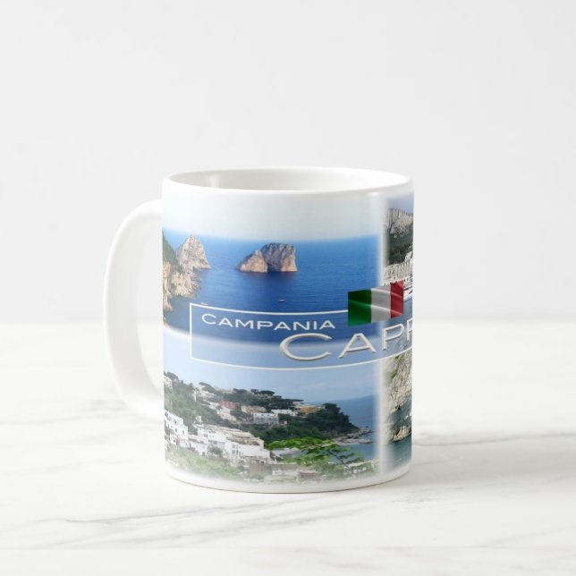 Taza De Café IT Italia - Campania - Isola di Capri (Anverso izquierdo)