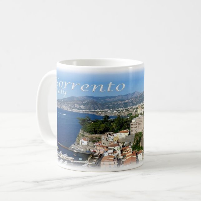 Taza De Café IT Italia - Costa Sorrento Amalfi - (Anverso izquierdo)