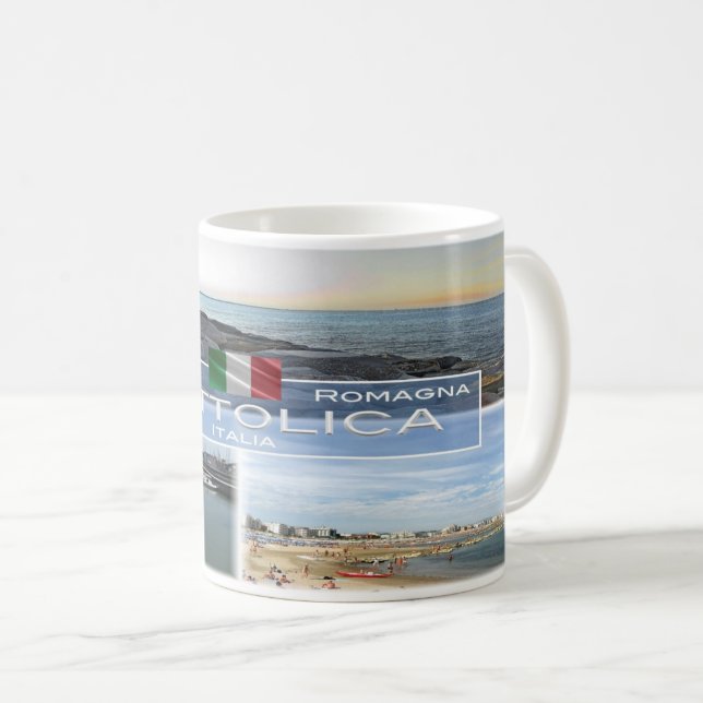 Taza De Café IT Italia - Emilia Romagna - Cattolica - (Anverso derecho)