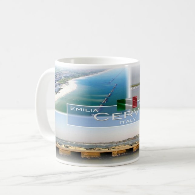 Taza De Café IT Italia - Emilia Romagna - Cervia - (Anverso izquierdo)