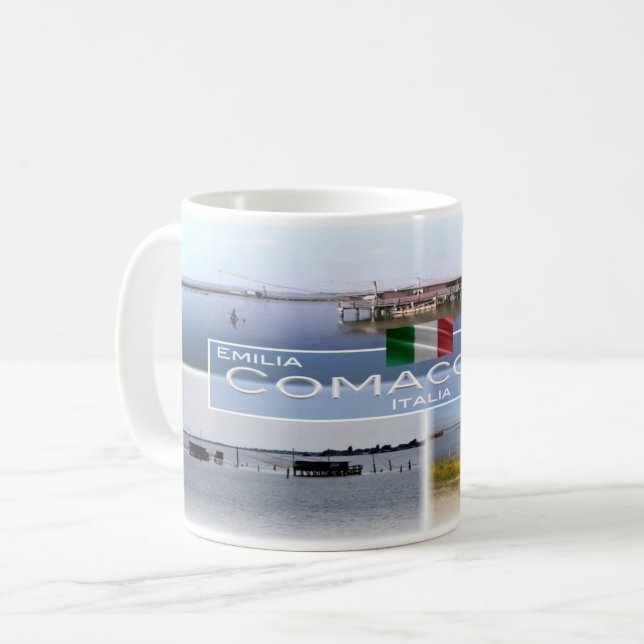 Taza De Café IT Italia - Emilia Romagna - Comacchio - (Anverso izquierdo)