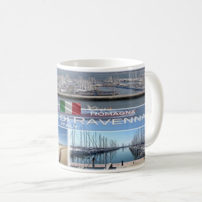 Taza De Café IT Italia - Emilia Romagna - Marina di Ravenna - (Anverso derecho)