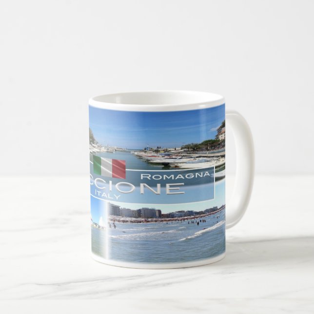Taza De Café IT Italia - Emilia Romagna - Riccione - (Anverso derecho)