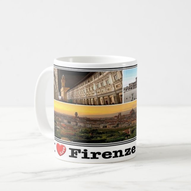 Taza De Café IT Italia - Firenze - (Anverso izquierdo)
