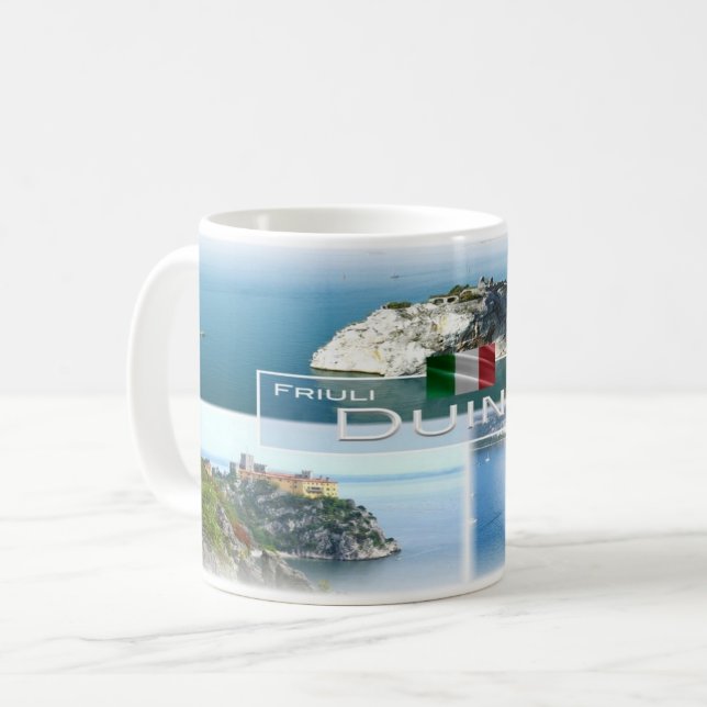 Taza De Café IT Italia - Friuli Venezia Giulia - Duino - (Anverso izquierdo)