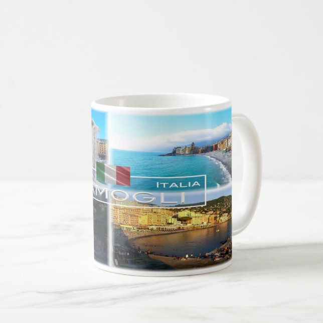 Taza De Café IT Italia - Liguria - Camogli - (Anverso derecho)