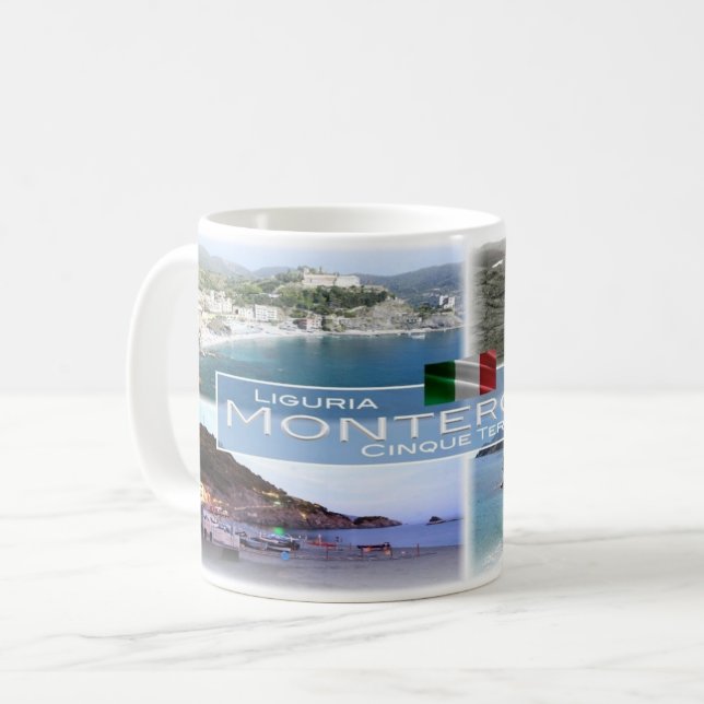 Taza De Café IT Italia - Liguria - Monterosso - (Anverso izquierdo)
