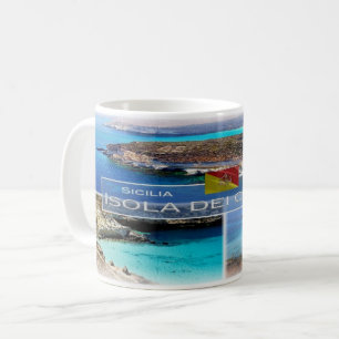 Taza De Café IT Italia - Sicilia - Isola dei Conigli