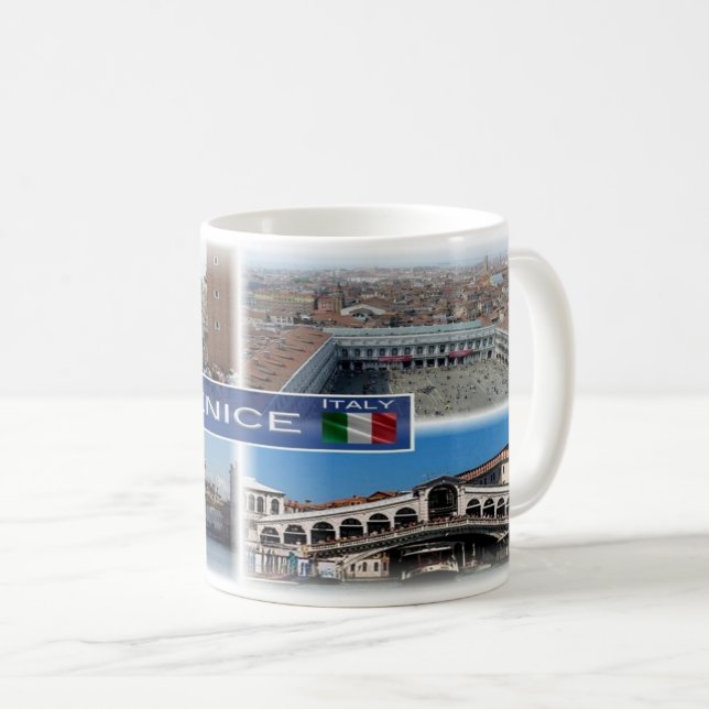 Taza De Café IT Italia - Venecia - (Anverso derecho)