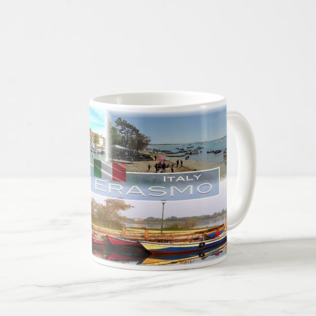Taza De Café IT Italia - Veneto - Sant'Erasmo - (Anverso derecho)
