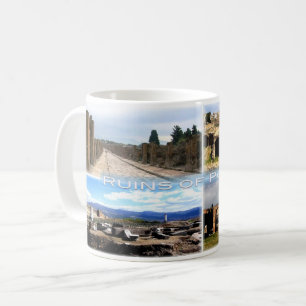 Taza De Café IT Nápoles - Pompeya - Ruinas de Pompei - Puerto -
