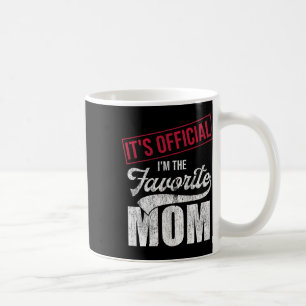 Taza De Café It&# s Official I&# m The Favorito Mom Retro Par