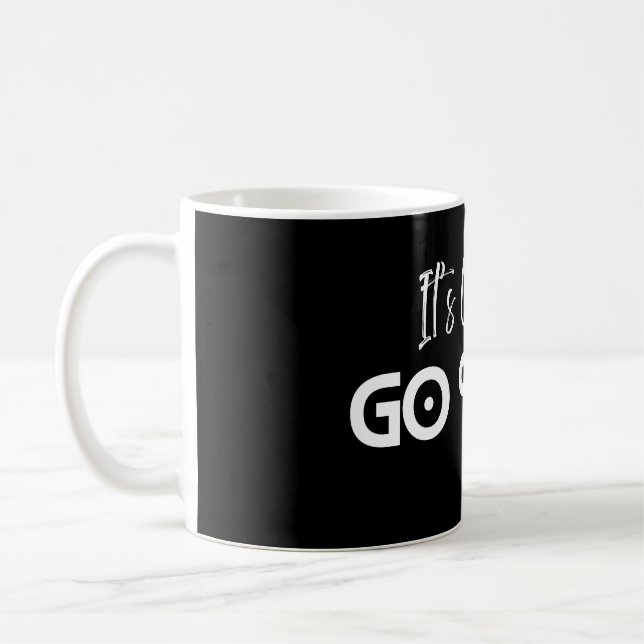 Taza De Café It’s Okay to Go Slow – Minimal Motivation Quote (Izquierda)