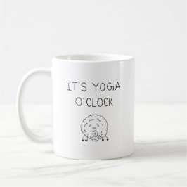 Taza De Café It’s Yoga O’Clock Sheep