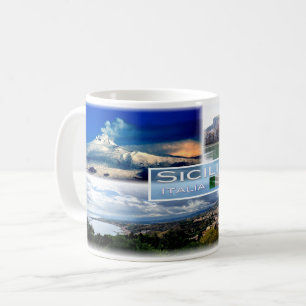 Taza De Café IT Sicilia - Etna - Cefalu' - Taormina -