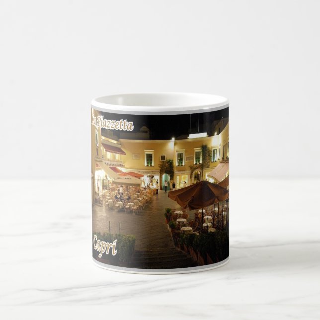 Taza De Café Italia - Campania - Capri - La famosa plaza - (Centro)