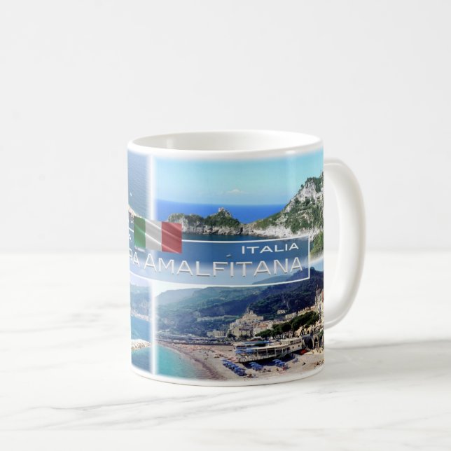 Taza De Café Italia # Campania - Costa Amalfitana - (Anverso derecho)