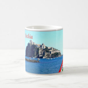 Taza De Café Italia - Campania - Isla de Ischia -