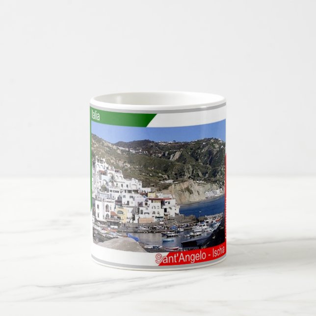 Taza De Café Italia - Campania - Isla Ischia - (Centro)