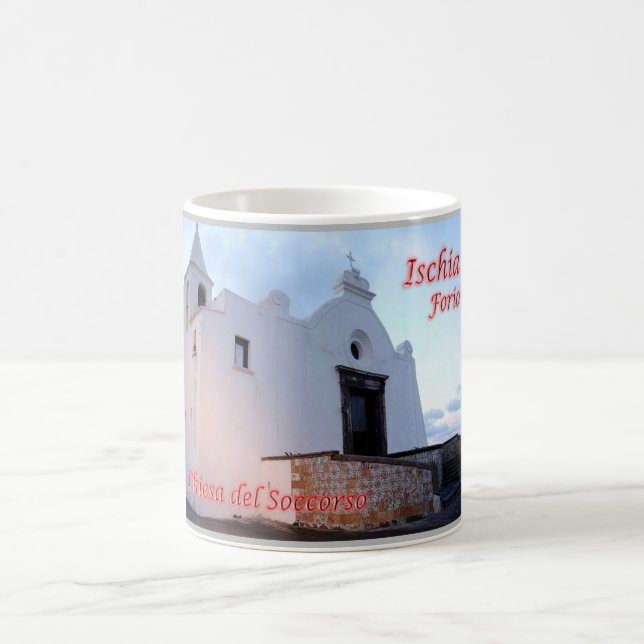 Taza De Café Italia - Campania - Isla Ischia - Fori - (Centro)