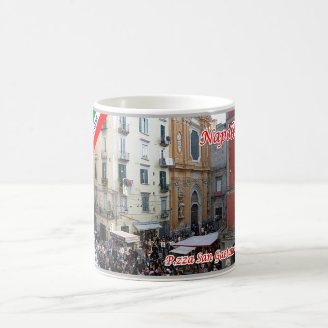 Taza De Café Italia - Campania - Nápoles - (Centro)