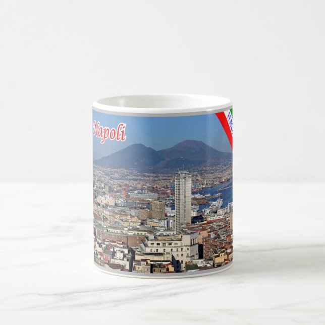 Taza De Café Italia - Campania - Nápoles - Ciudad antigua - (Centro)