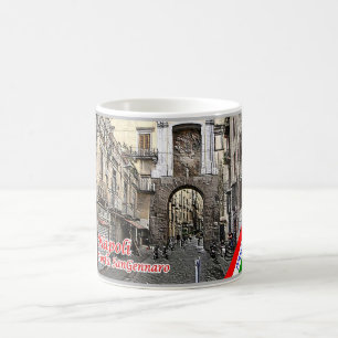 Taza De Café Italia - Campania - Nápoles - Porta San Gennaro -