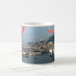 Taza De Café Italia - Campania - Nápoles - Puerto -
