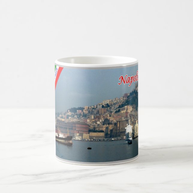 Taza De Café Italia - Campania - Nápoles - Puerto - (Centro)