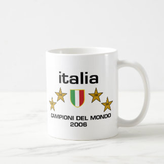 Taza De Café Italia Campioni Del Mondo 2006 - Scudo