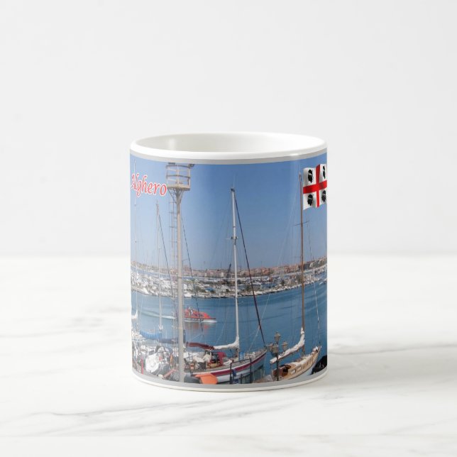 Taza De Café Italia - Cerdeña - Alghero - (Centro)