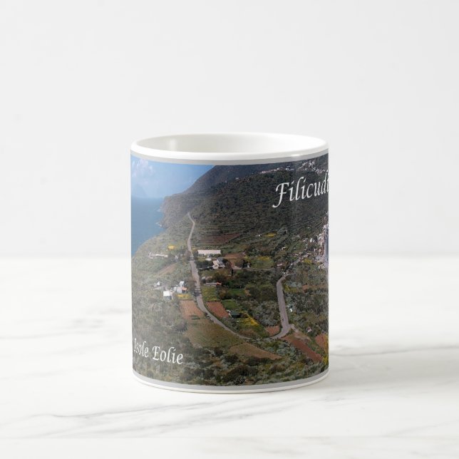 Taza De Café Italia - Islas Eolias - Filicudi - (Centro)