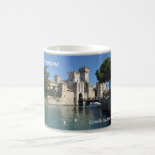 Taza De Café Italia - Lago Garda - Sirmione - Castello Scaliger