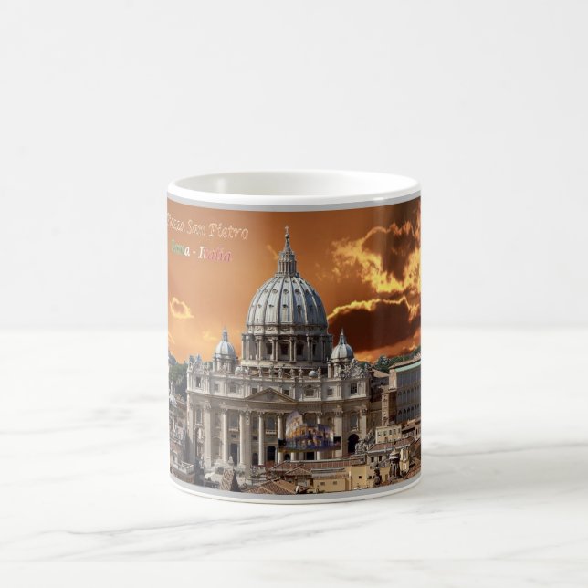 Taza De Café Italia - Lazio - Roma - San Pedro - Basílica - (Centro)
