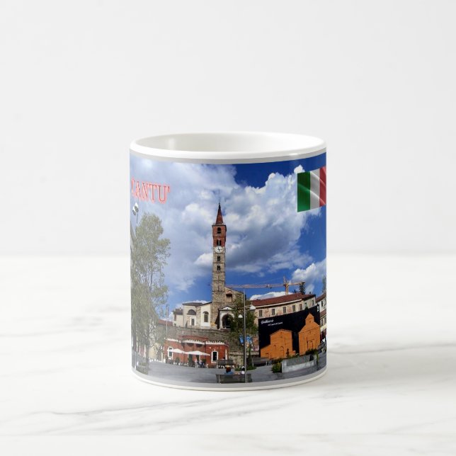 Taza De Café Italia - Lombardía - Cantù - Plaza Garibaldi - (Centro)