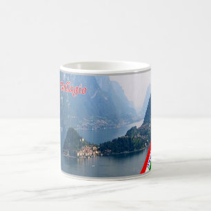 Taza De Café Italia - Lombardía - Lago de Como - Bellagio -