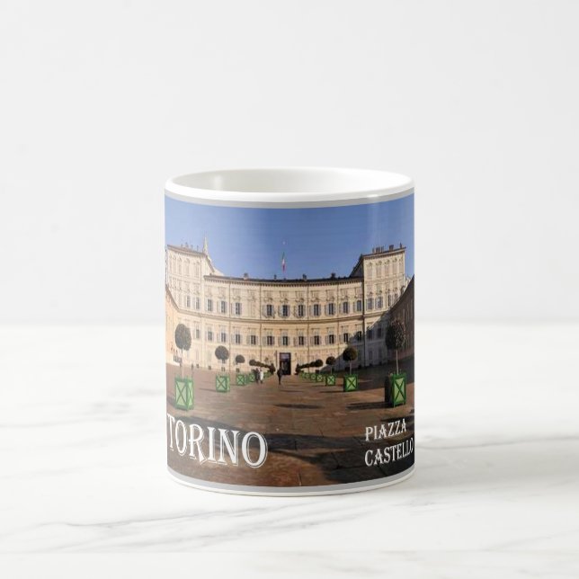Taza De Café Italia - Piamonte - Torino - Plaza del Castillo - (Centro)