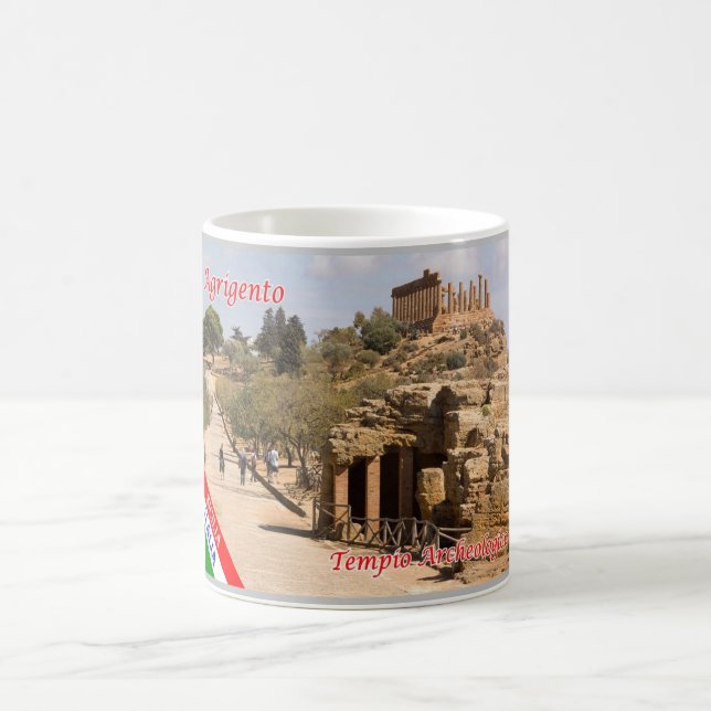 Taza De Café Italia - Sicilia - Agrigento - Arqueológico - (Centro)